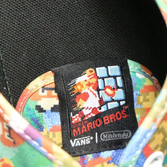 VANS Authentic Nintendo Super Mario Bros Tie-Dye - Picture 13 of 14